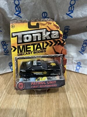 TONKA POLICE FORCE CAR FIRST RESPONDERS METAL DIECAST New - Image 1 of 2