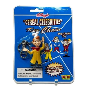 Kellogg’s Cereal Celebrities Rice Krispies “SNAP” Key Chain Fun4All 1998 - Picture 1 of 3