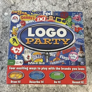 Logo Party Board Game by Spinmaster New & Sealed - Picture 1 of 4