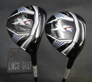 Set of 2 Callaway XR 3&5 Woods Regular Graphite Shafts GolfPride Grips* - Picture 1 of 5