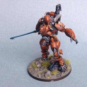 1/32 Resin Cyberpunk Model Kit Warrior Robot Cyber Soldier Unpainted - Picture 1 of 6