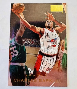 Charles Barkley 1997-98 Skybox Premium And One Inside Cards Insert - Bild 1 von 2