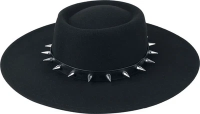 Banned Alternative Hut Unisex Midnight Muse Fedora schwarz Standard