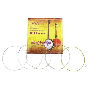2X( 5Pcs/Set BJ11 Banjo String Stainless Steel Coated Copper Alloy Wound (3640 - Picture 1 of 9