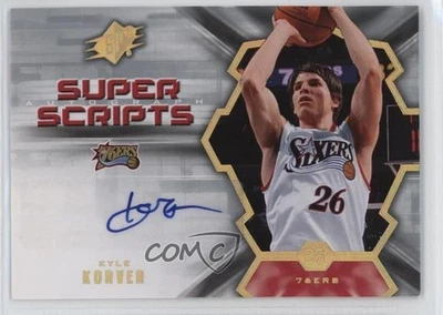2007-08 SPx Super Scripts Auto Kyle Korver #SS-KK Auto - Image 1 of 2