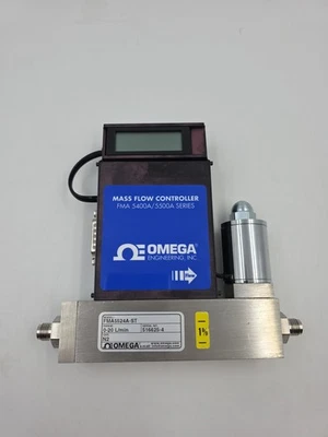 Omega Mass Flow Controller Gases 0-20 L/min FMA 5400A / 5500A N2 FMA5524A-ST - Image 1 of 4