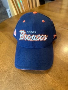 Denver Broncos Reebok NFL Headwear Mütze verstellbar blau & orange Broncos Mütze neu ohne Etikett - Bild 1 von 6