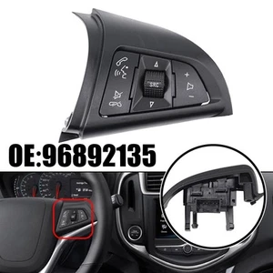 1pc Key Switch Black High Quality Practical 96892135 Audio Control Switch - Picture 1 of 8