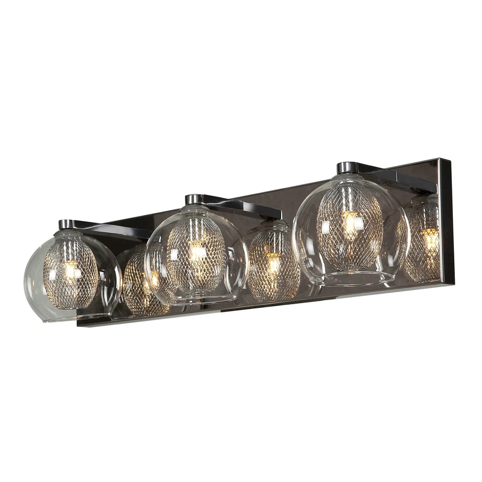 Aeria Chrome 3 Light LED Vanity Chrome - Image 1 of 2