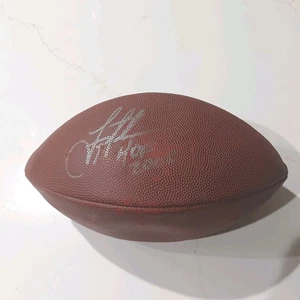 Troy Aikman Dallas Cowboys Autogramm Wilson NFL Football Silber HOF - Bild 1 von 9