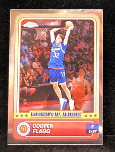 2024 Topps Chrome Mcdonald's All American - Cooper Flagg #28 (RC) - Foto 1 di 2