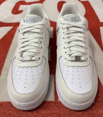 Tamanho 10W/8.5M - Nike Air Force 1 Low '07 Mini Checks Sail DR7857-100 Feminino - Imagem 1 de 4