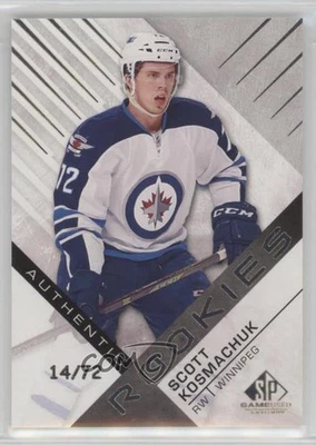 2016-17 SP Game Used Authentic Rookies /72 Scott Kosmachuk #181 Rookie RC - Image 1 of 2