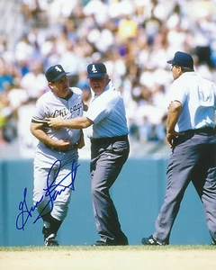 **GFA Chicago White Sox *GENE LAMONT* foto firmata 8x10 COA** - Foto 1 di 1