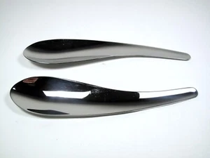 conran saltbesteck salad servers 90er design edelstahl - Bild 1 von 6
