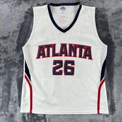 Atlanta Hawks Basketball Jersey Youth Boy L (14 - 16) Kyle Korver #26 Vintage - Image 1 of 4