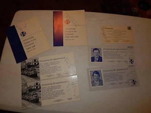 7 SANTA FE RAILWAY ANNOUNCING APPOINTMENT STAFF ANNOUNCEMENT OHIO CLEVELAND CIN - Picture 1 of 4