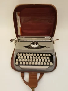 Vintage 60er Royal Royalite Handschreibmaschine im Koffer funktionstüchtig + sauber! - Bild 1 von 15