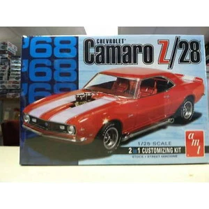 Coche Camaro Z28 1968 escala 1-25 AMT AMT868 - Kit coche modelo plástico 2 en 1 - Imagen 1 de 1