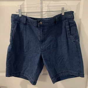 Duluth Trading Co Mens Rip Stop Shorts Standard Fit Size 40 Blue - Picture 1 of 8