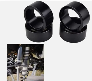 2.5" Rise Lift Spacer Kit Yamaha Grizzly Series 350 400 450 550 700 ATV BLACK - Picture 1 of 1