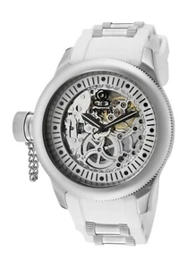 Reloj para mujer Invicta 1821 buzo mecánico esfera esqueleto correa de silicona - Imagen 1 de 3
