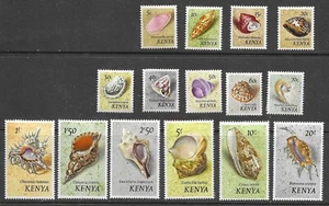 KENIA  KENYA 1971  SEA SHELLS. CONCHAS MARINAS* SERIE NUEVA. MH - Imagen 1 de 1
