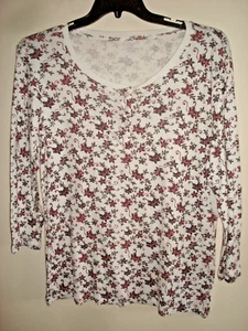 Camisa Henley Talla Grande Laura Scott Multicolor - Imagen 1 de 2