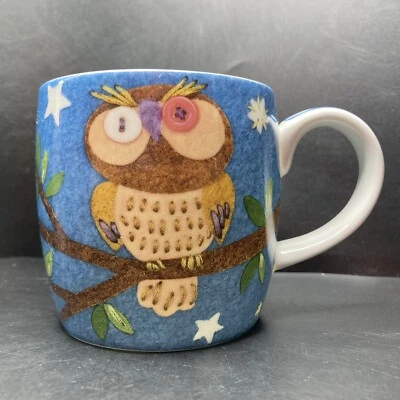 Royal Worcester Owls Fine Bone China Mug Portmeirion Group - Image 1 of 4