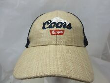 Coors Banquet Brewing beer baseball cap hat adjustable snapback