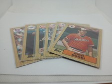 1987 Topps Baseball Blank Back Singles - Pick a Card