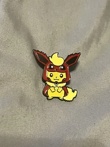 Eeveelution Flareon Poncho Pokemon Enamel Pin - Picture 1 of 1
