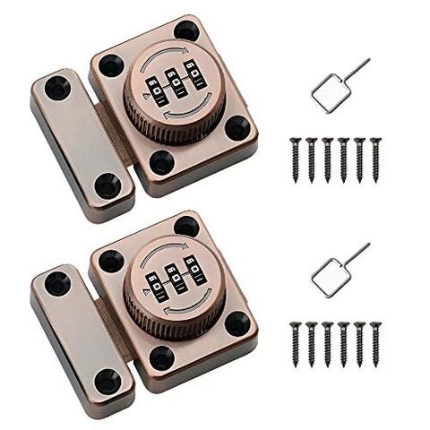 I-EASYDWW Cabinet Password Latch Keyless Cabinet Lock Cabinet Latch Combinati Cover