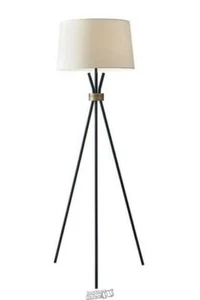 Adesso Benson 60 in. Black Floor Lamp - Picture 1 of 2