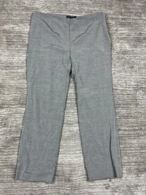 Peace of Cloth Pants Womens 10 Gray Panticular Vicose Blend Side Zip - Image 1 of 4