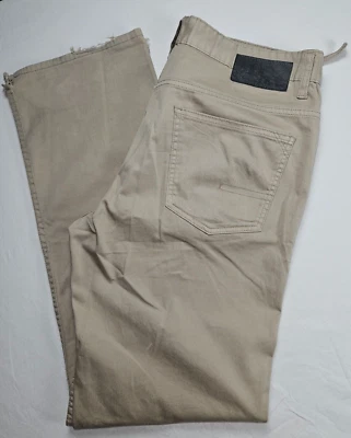 Calvin Klein Mens Size 36x34 Khaki Straight Leg Casual Jeans VTG Preppy 2000s - Image 1 of 4