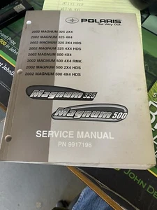 Polaris magnum 325 magnum 500 2x4 4x4 service manual 9917198 - Picture 1 of 1