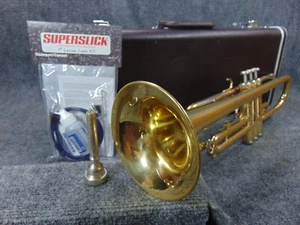 Yamaha Bb Trumpet Beginner Student School Band Case Mouthpiece Care Kit - Picture 1 of 24