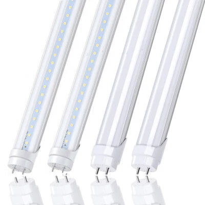 10/25 PIEZAS T8 4FT Tubo LED Doble Extremo 22W 2400LM 3000K 4000K 6000K Lastre de derivación Foto 1 de 4