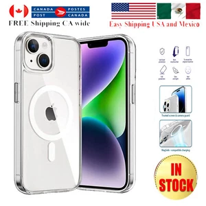 Funda protectora magnética de poliuretano termoplástico magnético a prueba de golpes para iPhone 14, 14Plus, 14 Pro Max MagSafe - Imagen 1 de 16
