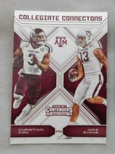 2018 Panini Contenders Draft Picks #16 Texas A&M Christian Kirk & Mike Evans