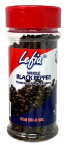 Lefia ganzer schwarzer Pfeffer Pimienta Negra Entera | 0,4 Unzen - Bild 1 von 1