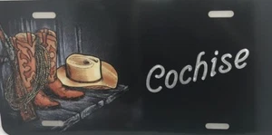 Placa de matrícula de país personalizada grabada a medida etiqueta de automóvil placa de tocador - Imagen 1 de 12