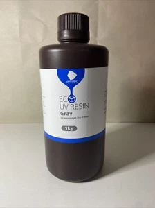 AnyCubic 3D Druckerharz 405nm UV pflanzliches Schnellharz, geruchsarm | 1 kg grau - Bild 1 von 4