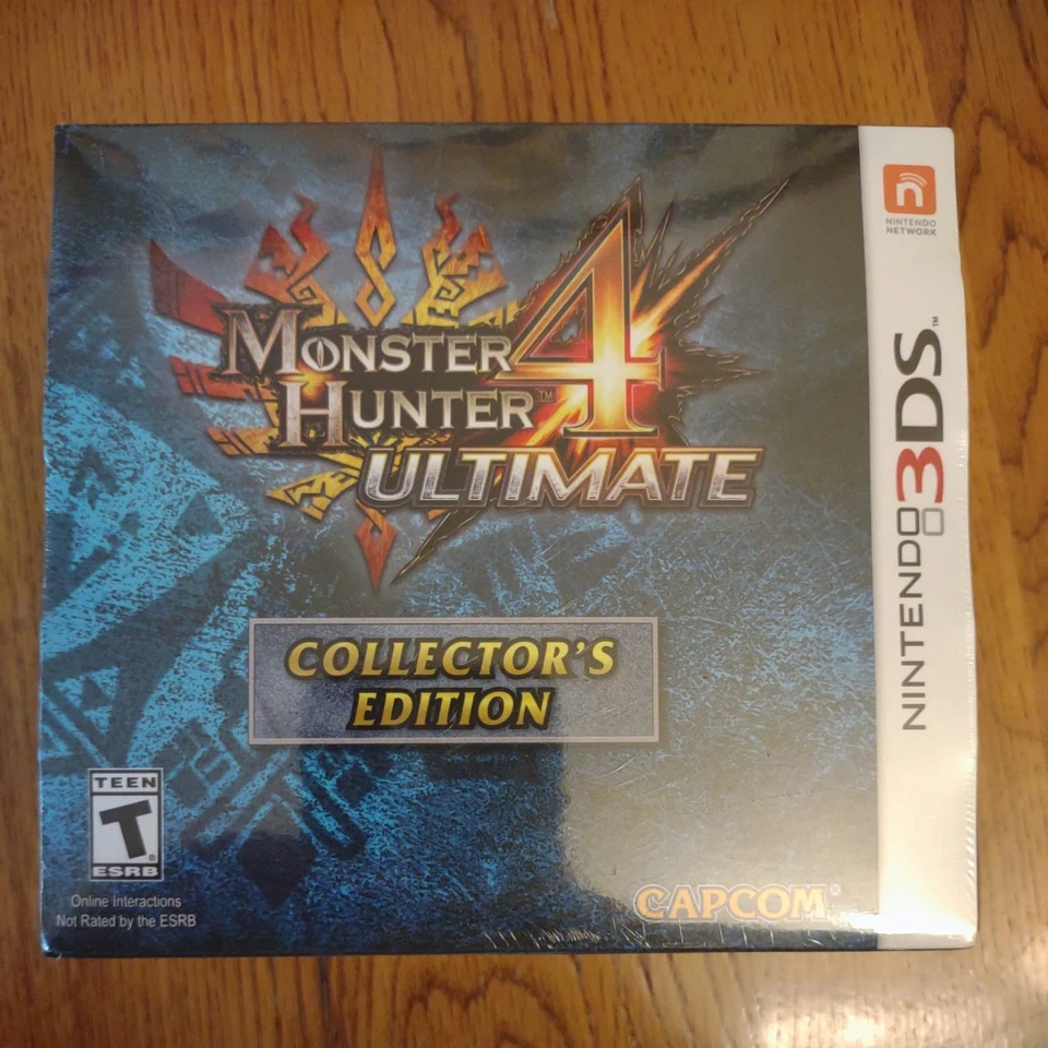 Monster Hunter 4 Ultimate Collector's Edition (Nintendo 3DS, 2015) New Sealed - Image 1 of 4
