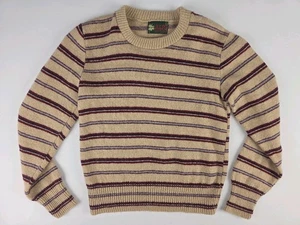Vintage 80s ALPS Merrimac Valley Knit Wool Blend Crewneck Sweater Sz Small VGUC - Picture 1 of 6