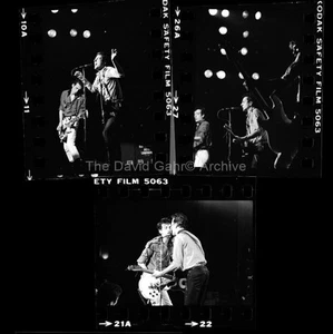 1979 The Clash Palladium Manhattan NYC Punk Rock Gahr 35mm 3 Negative Lot C274 - Bild 1 von 1