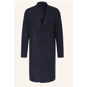 HARRIS WHARF Loro Piana Flannel Cashmere Over Coat in Sea 44 M - Picture 1 of 4