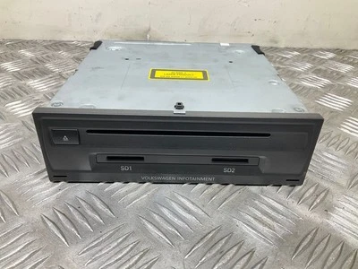 Volkswagen Touareg II 2011 Radio CD GPS reproductor unidad principal 7P6035666 MJA88364 Foto 1 de 4