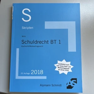 Skript Schuldrecht BT 1 - Bild 1 von 2